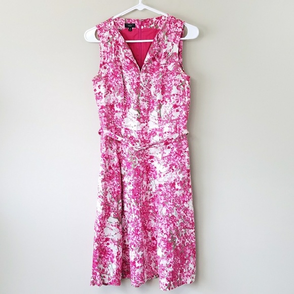 talbots pink dress